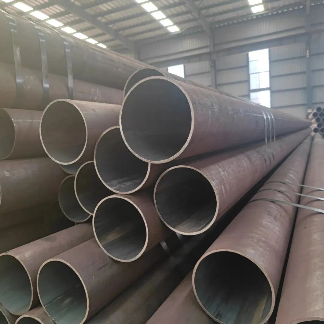 China Suppliers A53 Q235 Q345 ASTM Carbon ERW Mild Iron Round Welded Steel Pipes Price