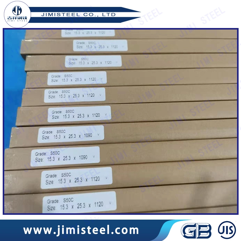 Grinding Carbon Mould Steel Flat Bars S50c 1050 50 Precision Ground Carbon Tool and Die Steel Flat Bars