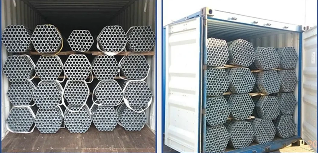 Factory Price EMT Galvanized Pipe 8&quot; Sch 40 ASTM A53 Hot DIP Galvanized Round Pipe