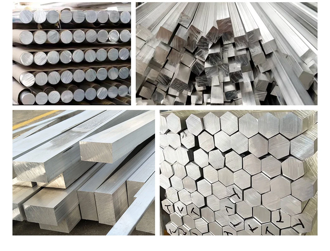 5052 5083 5182 5754 T4 T6 Extruded Solid Aluminum Profile Bar Round Solid Rod Bar for High Quantity