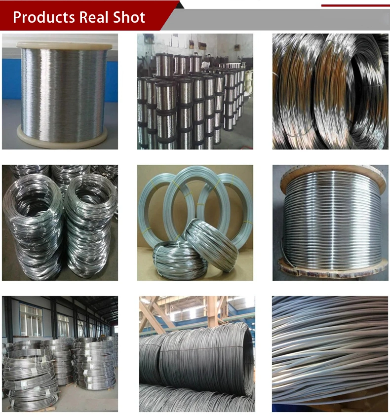 Hot Sell 304 304L 316 Stainless Steel Wire Hard 201 Stainless Steel Wire 2mm 4mm Stainless Steel Wire Rod