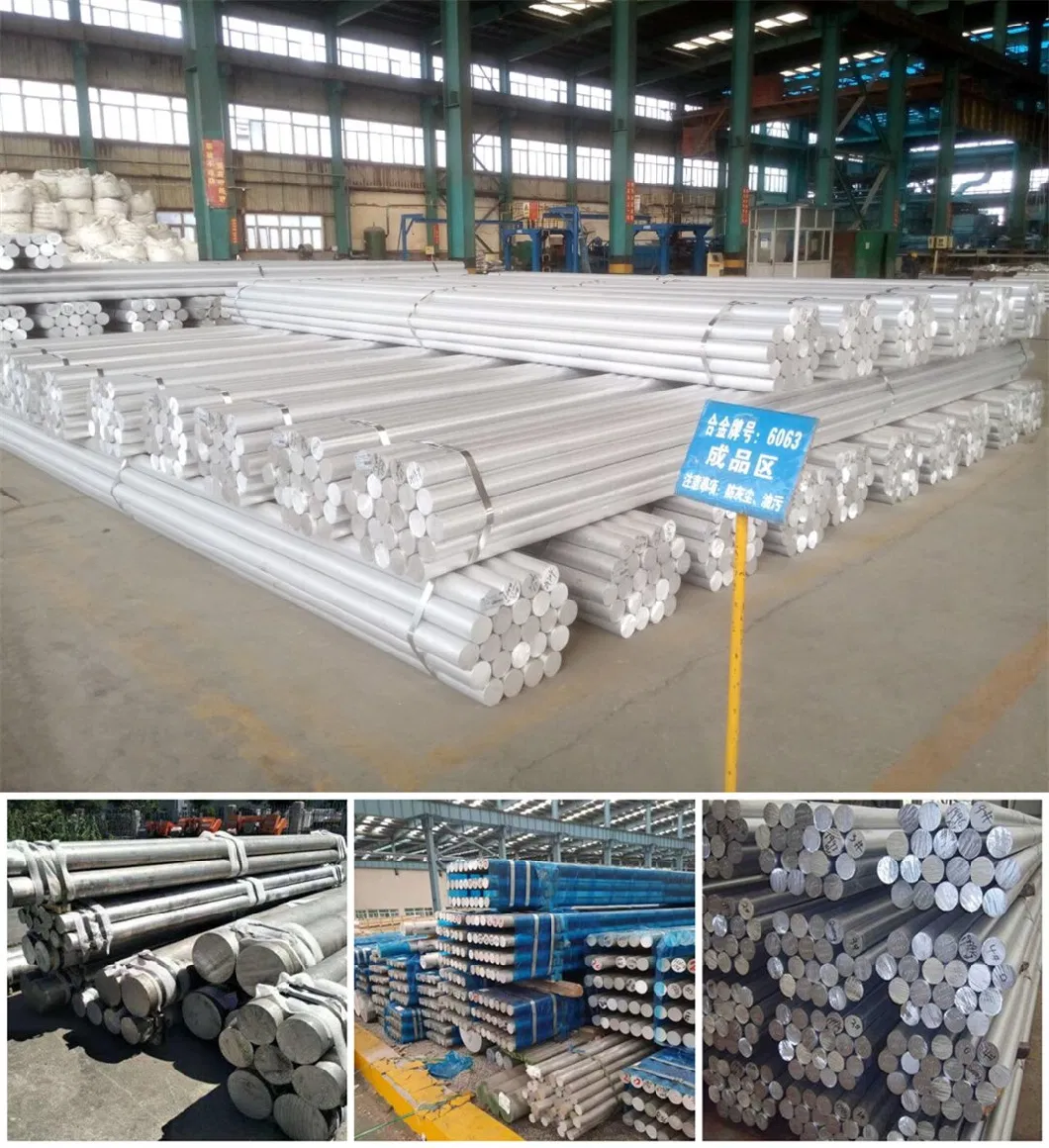 1050 7075 T6 2A12 5052 Rectangular Solid Aluminum Alloy Flat Bar Round Aluminium Bar