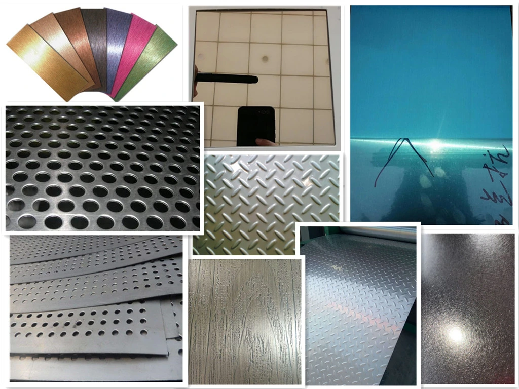 Customization Cold Rolling Decoration Using Thin Perforated Stainless Steel Plate with Square/Round/Rhomb Hole