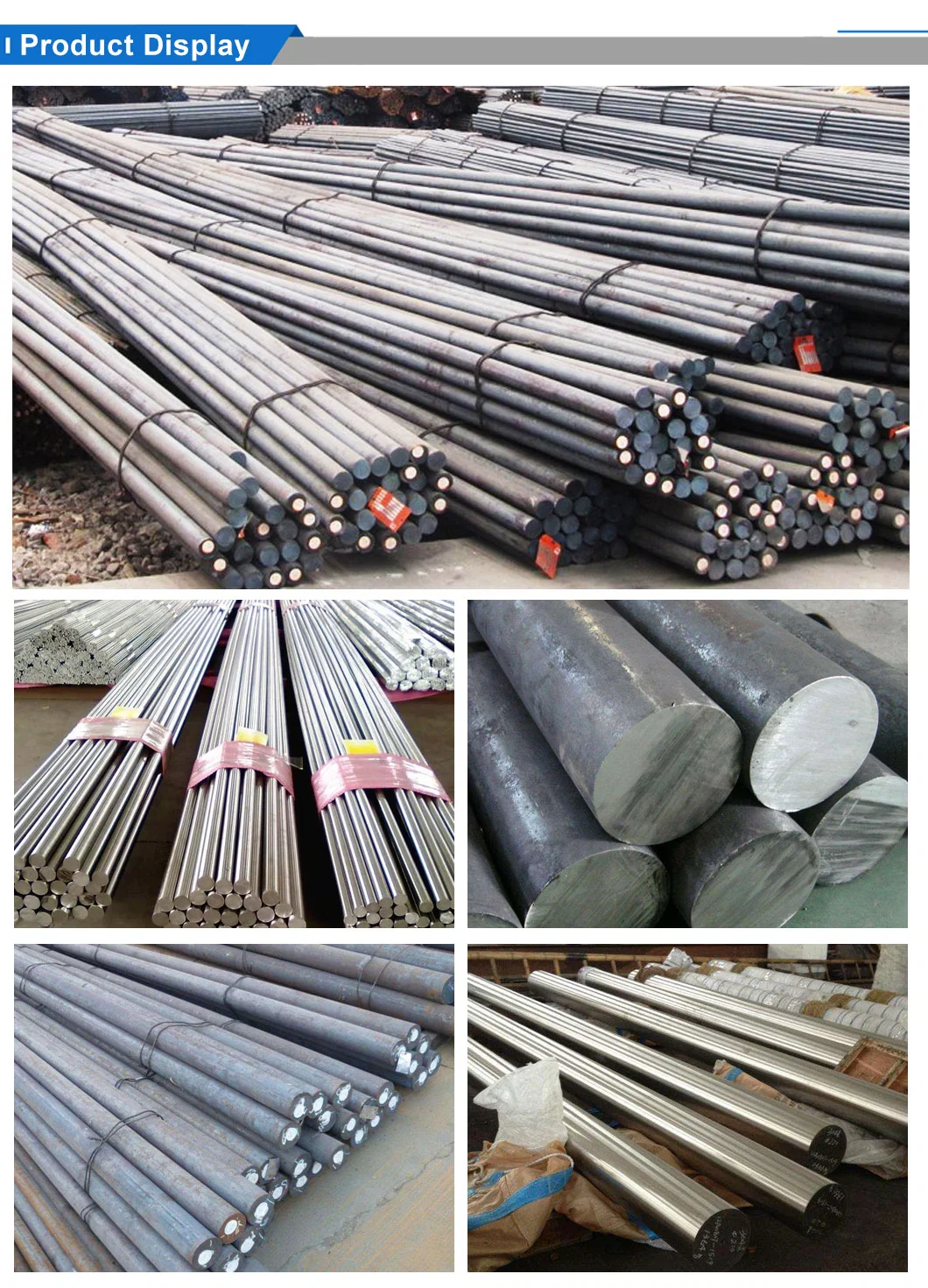 Supplier 6mm C45 1045 4140 Carbon Steel Round Bar Rod