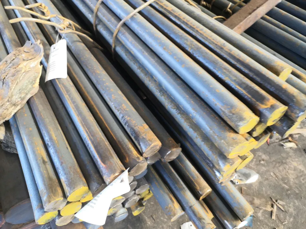 High-Strength Wear-Resistant Round Steel/Bar S235 S355 1045 S35c S45c A36 Ss400 Alloy Mild Carbon Galvanized Steel Round Bar