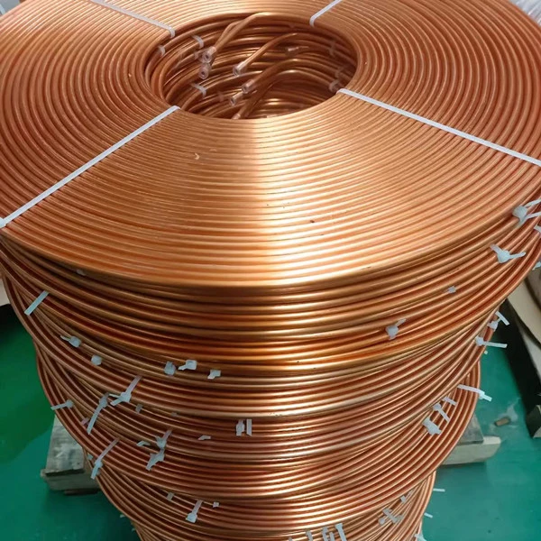 Super Manufacturer 1/4 5/8 Inch Type K L M Air Conditioner Pancake Coil Copper Tubing 6.35*0.7mm Copper Tube/Brass Pipe Tube for Air Conditioner