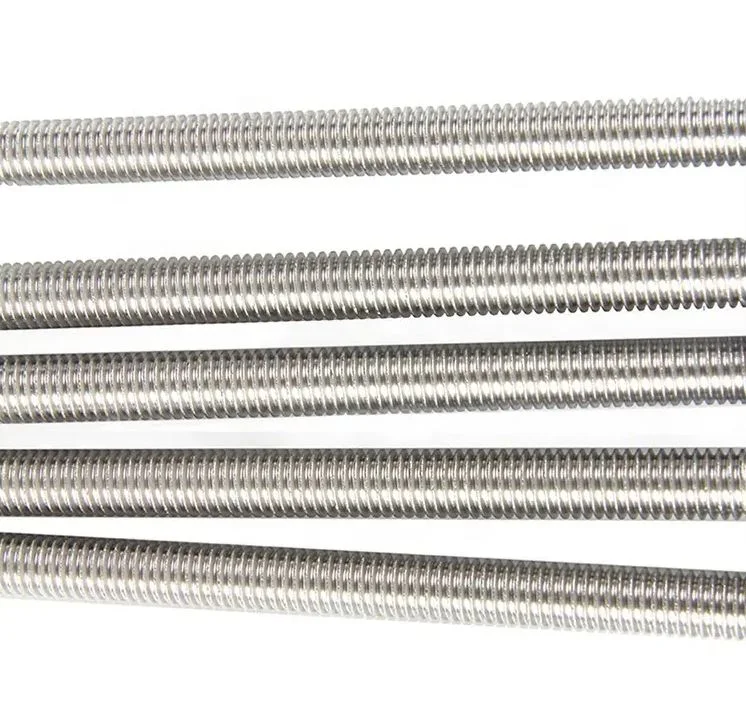 Factory Direct Sale Galvanized DIN975 304 Stainless Steel 9mm 12mm 300 mm M6 M9 M8 M12 M15 Full Thread Screw Rod