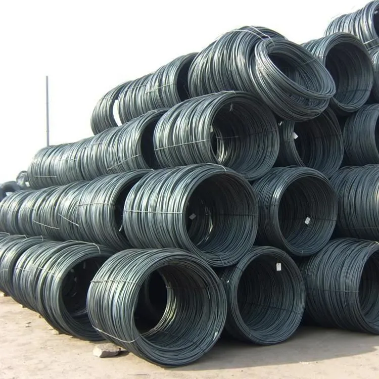 6mm Wire Rod Coil Steel Wire/Low Carbon SAE1008 1006 5.5mm 6.5mm Drawn Steel Wire Rods Free Cutting Steel Construction ASTM Building Construction Material