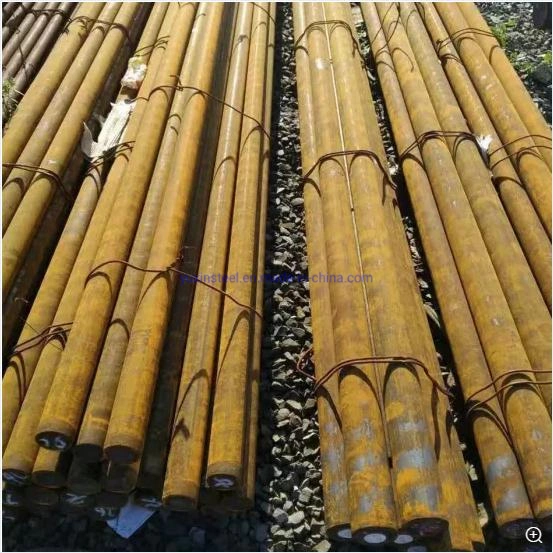 Ss400 Grade D 1045 1050 1055 65mn 1566 S355jr S355jo S355j2 S355nl S420nl DC01 1.0117 GB 55# S55c 1055 Hot Rolled Flat Bar Carbon Steel Round Bar