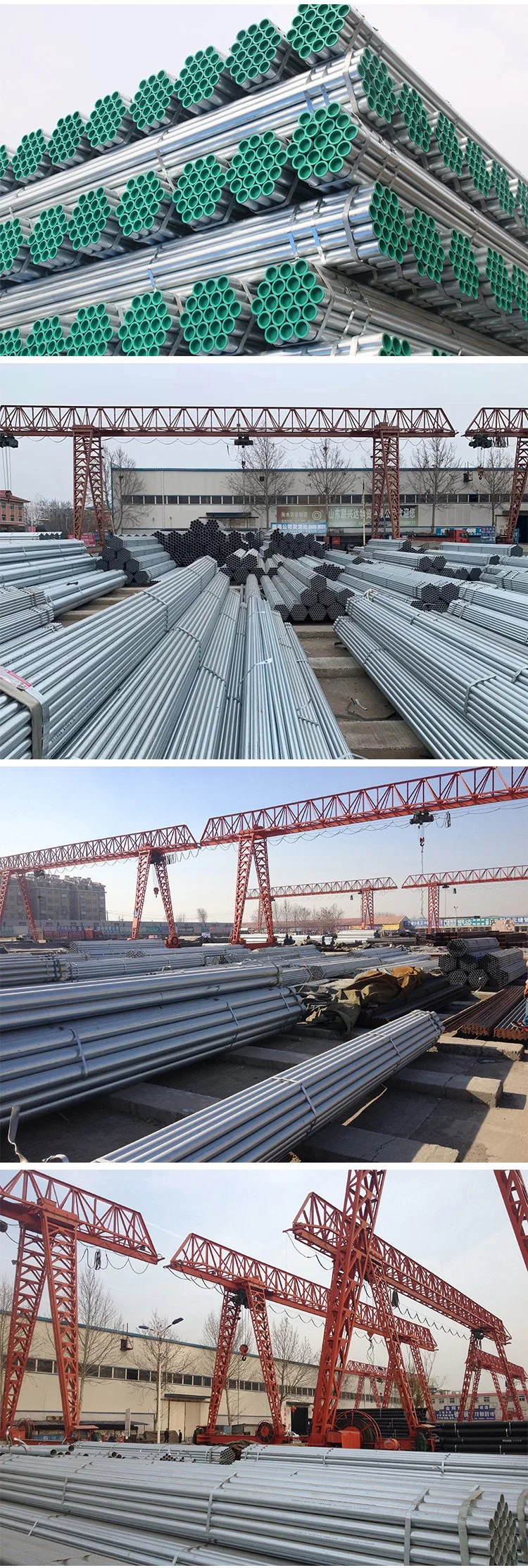 Hot Dipped Galvanized Steel Pipe Hot DIP Gi Pipe Galvanized Round Steel Pipe