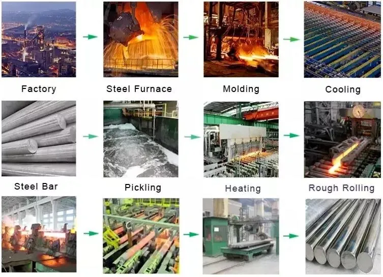 Round Bar Construction Reinforcing Iron Metal Hot Rolled Round Bar