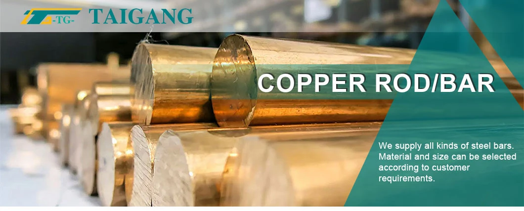 C1100 C1020 C2680 C2800 C2600 C2801 C10100 Copper Rod 8mm Copper Bar Price Copper Round Bar