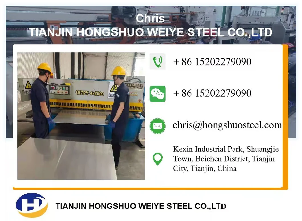 430/201 304 316 430 409 420j2 444 Cr Stainless Steel Sheets Plate/Coil/Circle