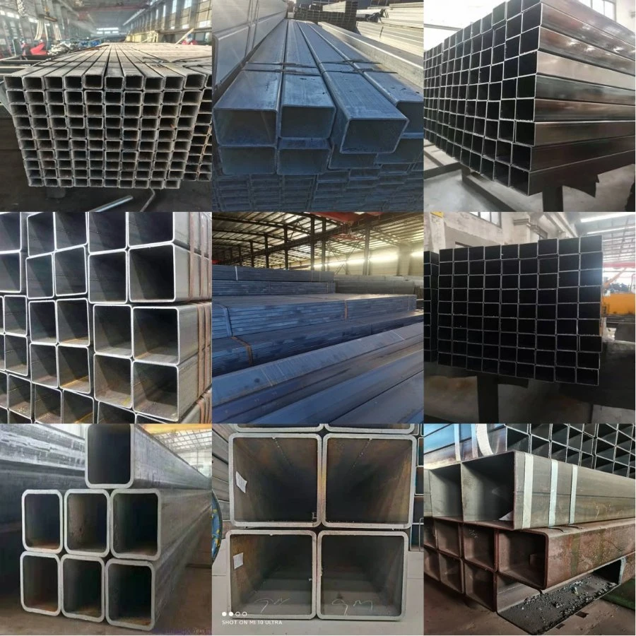 Tianjin China Manufacturer Hollow Structural Section Pipe Mild Steel Hollow Pipe