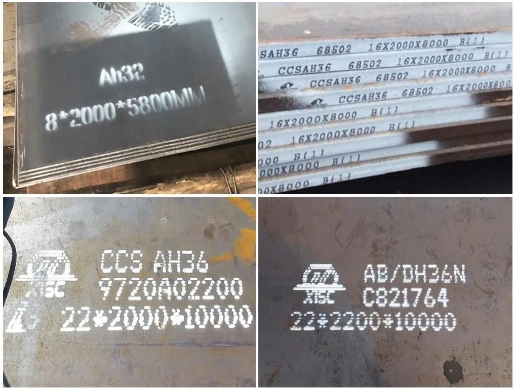 Ship Steel Plate Marine Steel Plate CCS Ah36 Steel Plate Ordinary Strength Steel Plate