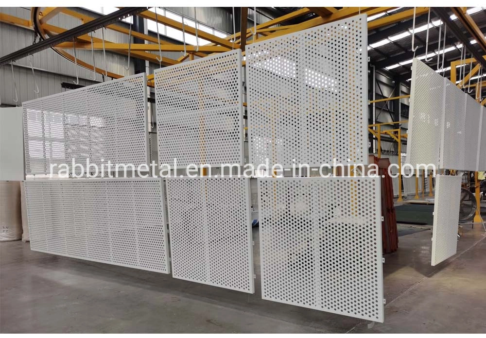 Decorative Round Hole Aluminium Perforated Metal Sheet for Radiator Covers