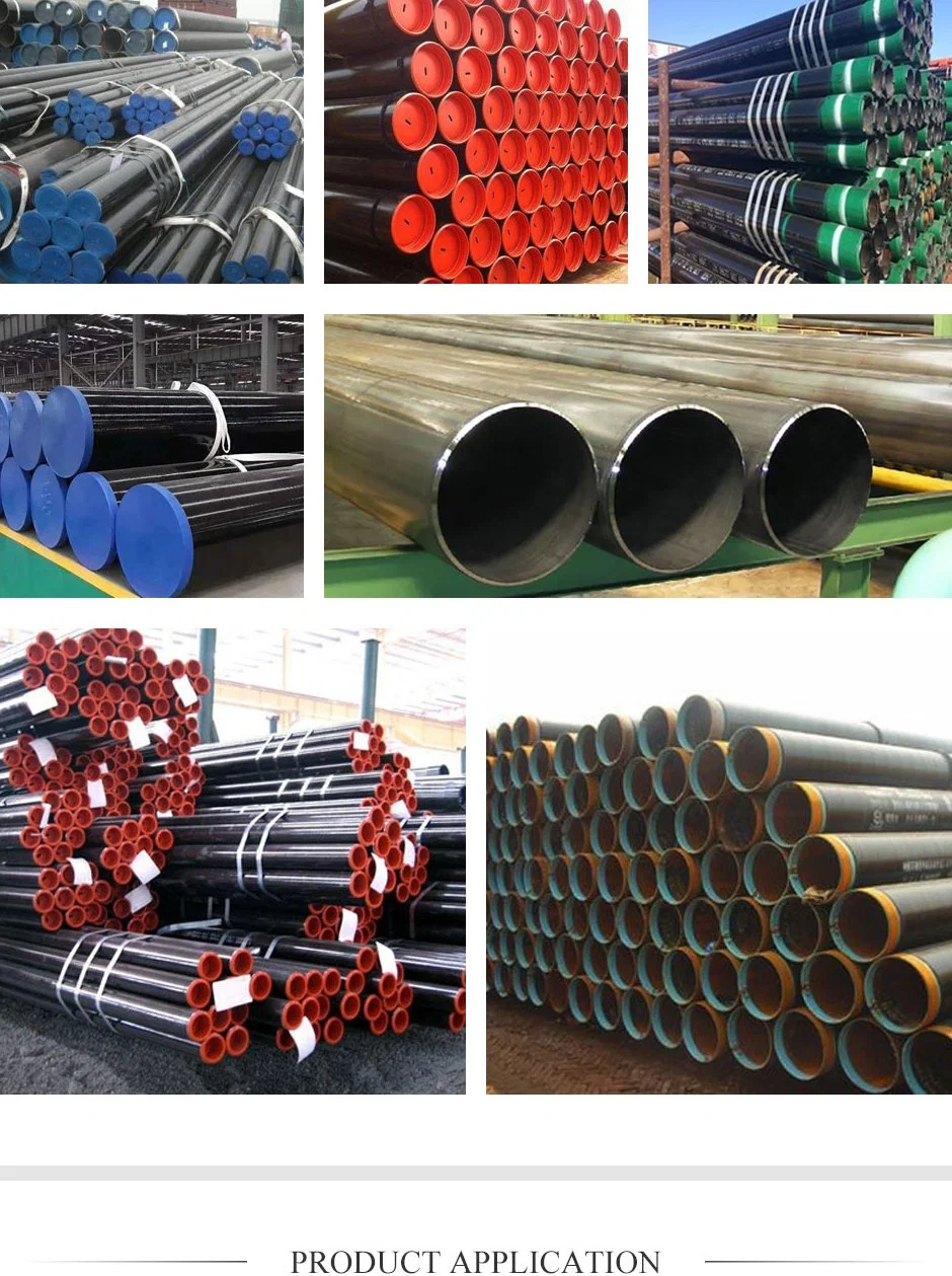 API5l ERW Cold Hot Weleded Seamless Hollow Round Pipe Steel