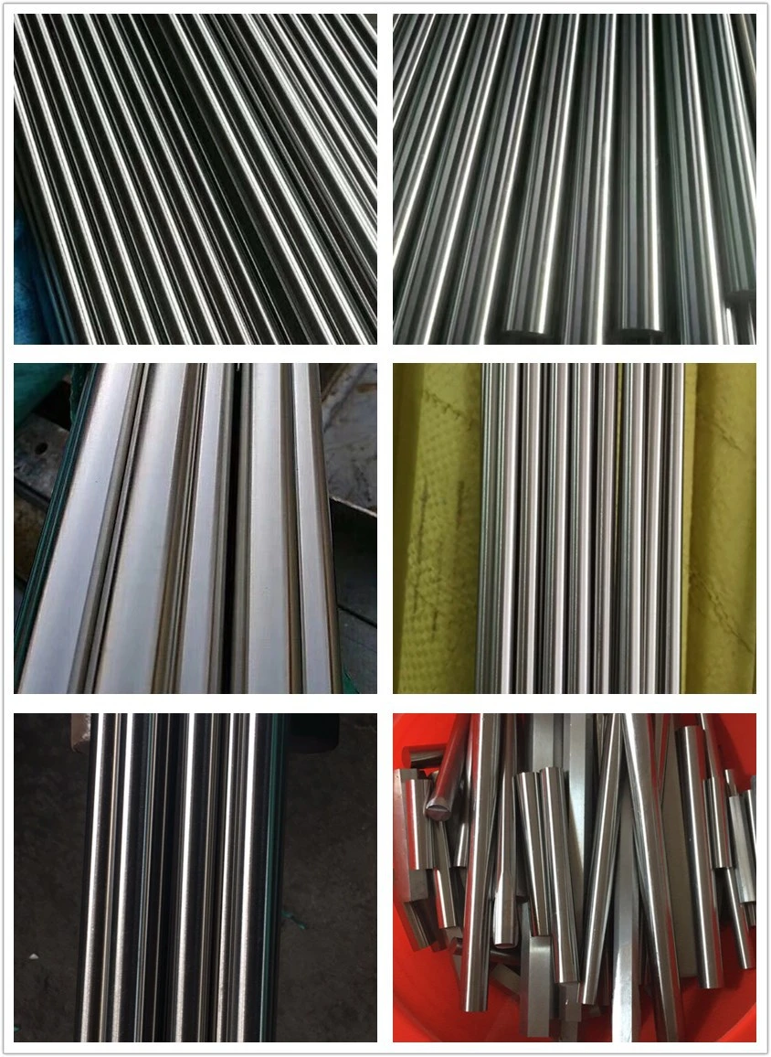 Ss Round Rod 304 304L 316 316L 321 Mirror Surface Hot Rolled Support Customize Stainless Steel Round Bar 8mm