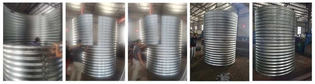 48 Half Round Galvanized Corrugated Steel Culvert Pipe for Sale