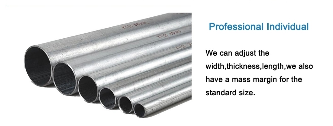 China Factory Q195/Q915L/Q235B Building Material Carbon Pipe Galvanized Round Pipe