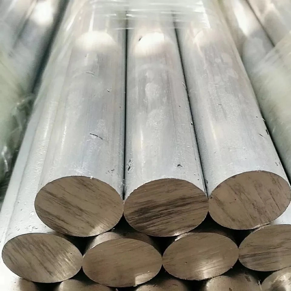 Round Billet Aluminum Rod Price 6061 T6 4m 6m Extruded Aluminium Round Bar