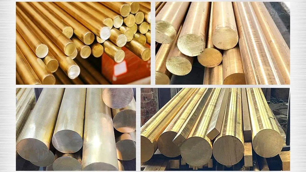C12500 C14200 Pure Copper Rod/Pure Brass Rod Round Rod /Manganese Bronze Rod