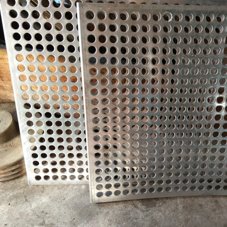 Round Hole Aluminum Sheet Metal Perforated Plate Screen