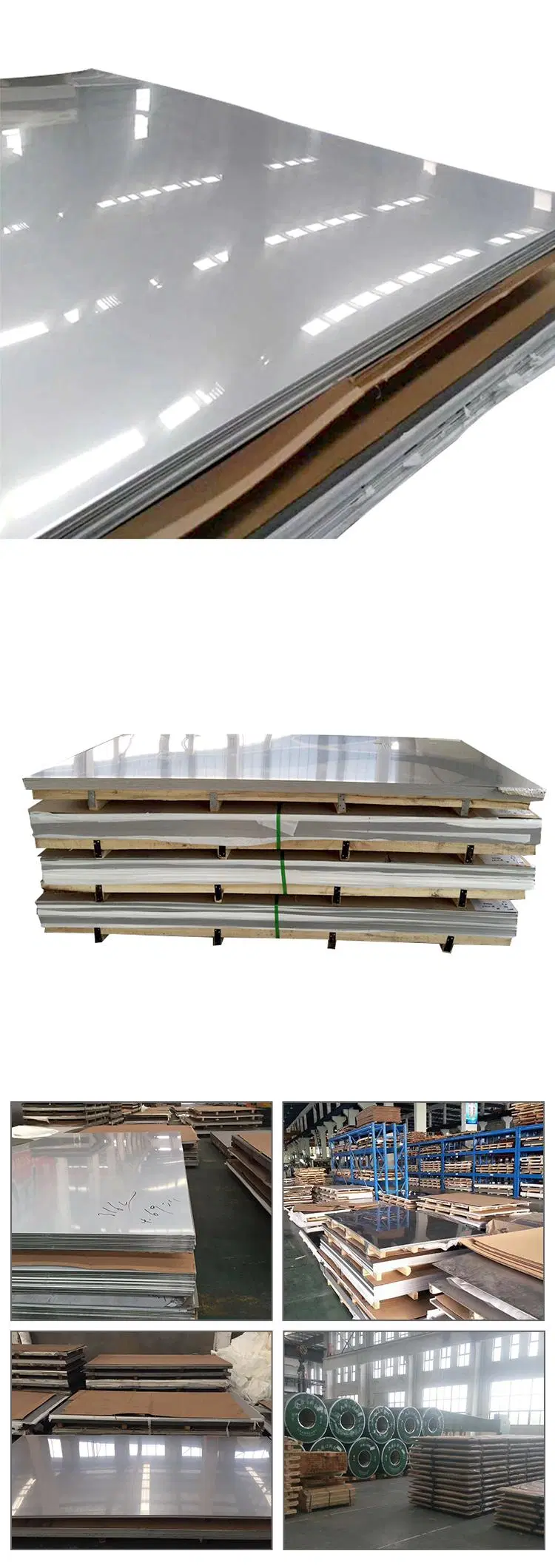 Factory Wholesale 316L Stainless Steel Plate 30403 Stainless Steel Mirror Plate 310S Stainless Steel Plate