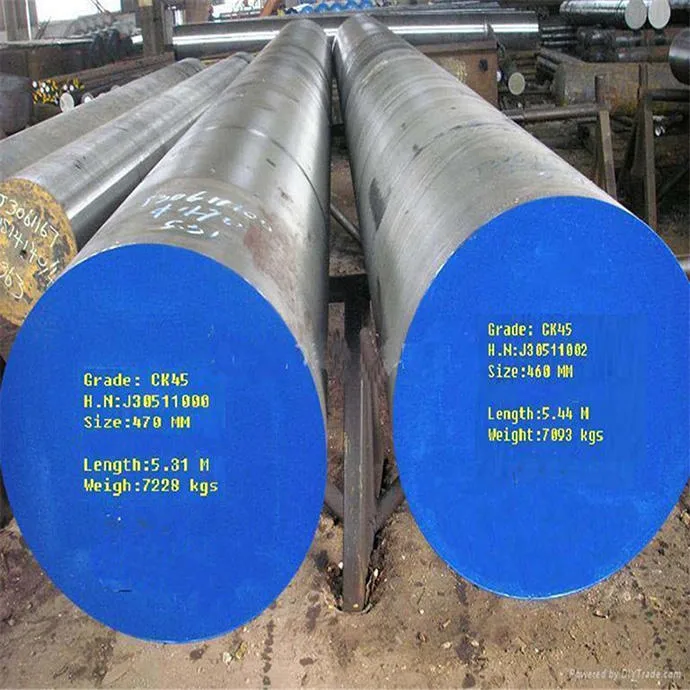 Steel Manufacturers Supply Hot Rolled Low Alloy 40cr Gcr15 65mn 50mn 50cr Forged Round Steel 42CrMo S235j0, S235jr, S235j2 Solid Carbon Round Steel From Stock