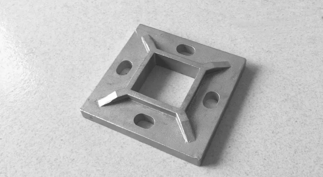 Stainless Steel Base Plate for Round Post
