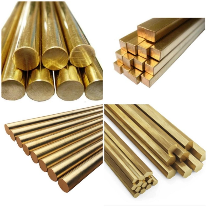 Factory Price 2m 3m Brass Rod Copper Grounding Bar Price Per Kg
