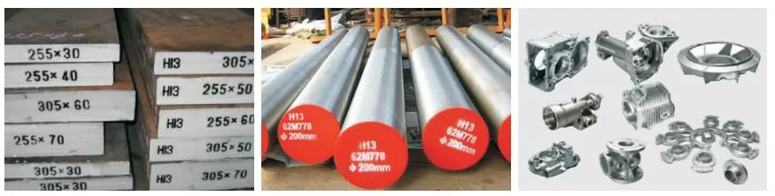 1.2344/H13/SKD61 Hot Forged Quenched Tempered Alloy Steel Round Bar Forged Steel, Forged Round Bar, Forged Flat Bar