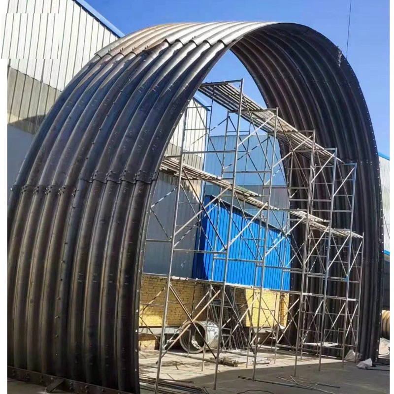 48 Half Round Galvanized Corrugated Steel Culvert Pipe for Sale