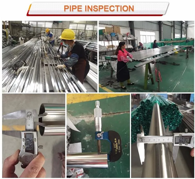 Factory Direct Sales Round Welded Seamless 310 304 Stainless Steel Pipe