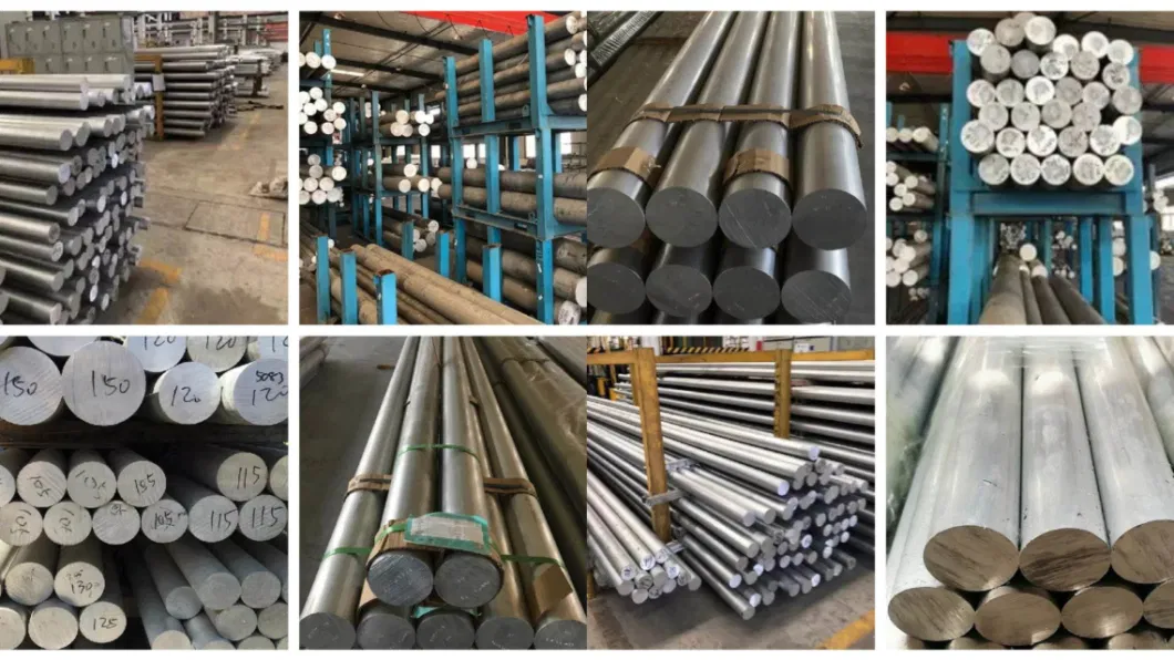 Factory Direct Sale Aluminum Alloy Rod 5083 6061 6063 6082 7075 Round Bar/Aluminium Product Aluminium Bar/Aluminum Rod