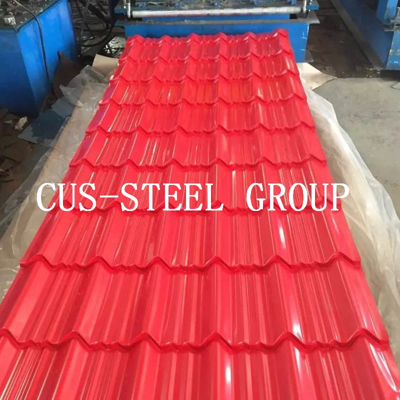 Gloss 65% Construction Prepainted Roofing Sheet Metal for House Roofing