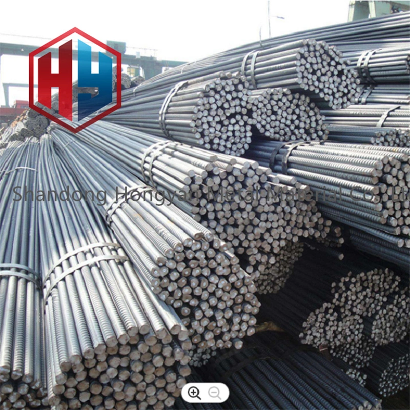 HRB400 HRB500 Deformed Steel Round Bar Construction Reinforcing Iron Bar Hot Rolled Steel Smooth Corrugated Tmt Rebar