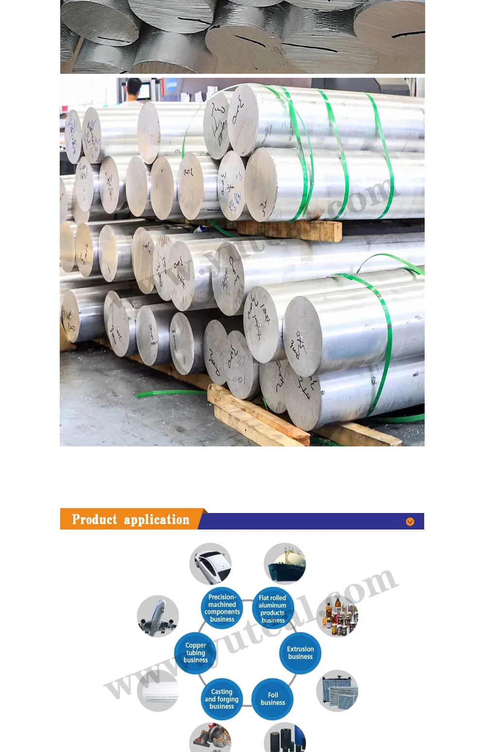 Manufacturers Directly Provide 5000 Series 6-300mm Aluminum Alloy Rod Aluminum Round Rod Metal Rod