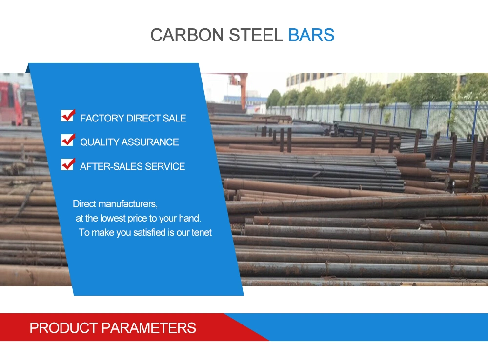 45mm 50mm Hot Rolled Carbon Steel ASTM A36 1045 Mild Steel Rod Bar/Round Bar Carbon Steel