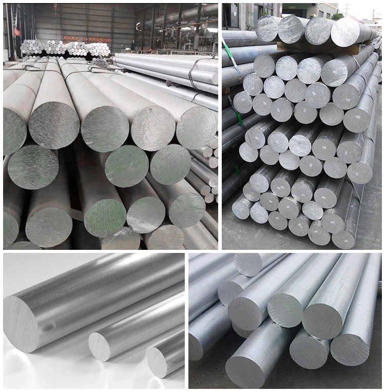 Aluminum Alloy Bars Material Enaw Cold Finished 6061 6060 7075 Aluminium Bar Manufacture 6063 1-30 Inches in Diameter Aluminium Round Bar