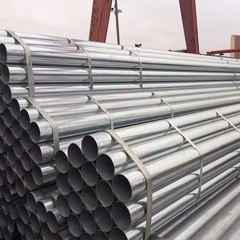 Construction Pipe Steel Pipe Corrugated Galvanized Round Steel Pipe