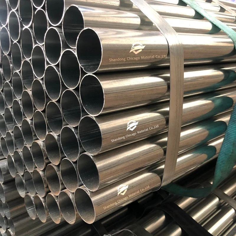 Excellent Value BS1387 S235 S275 S355 ASTM A53 Grade A Grade B Gi Pipe Round Seamless ERW Carbon Pre Hot DIP Galvanized Steel Tube Pipe for Sale