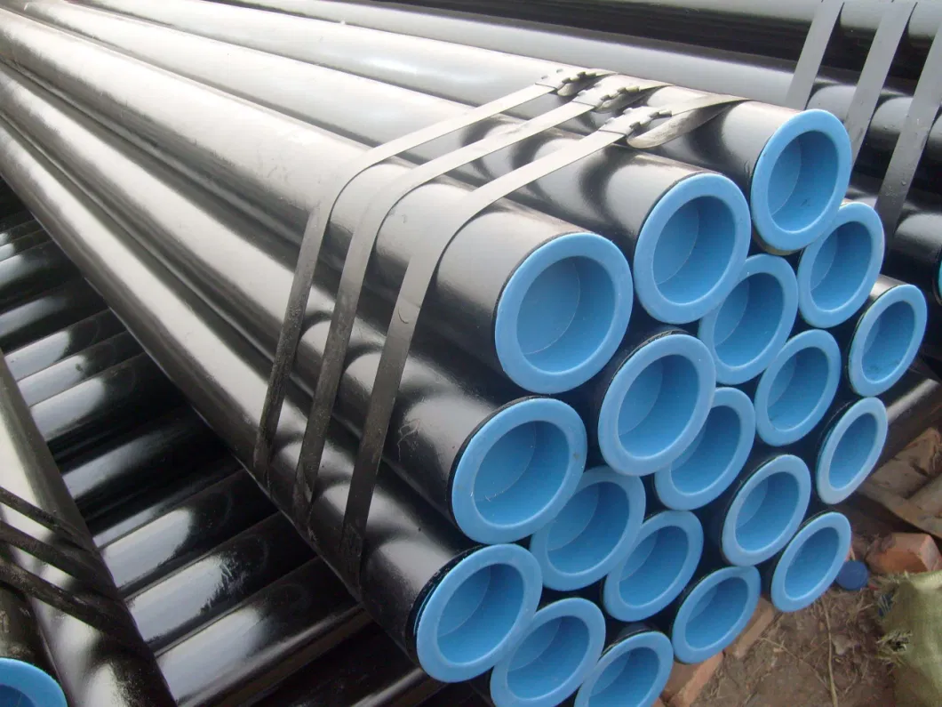 Carbon Steel Pipe St37 St52 Q195 Q355 A106b for Liquid Service Tube, Mild Steel Round Pipe Price