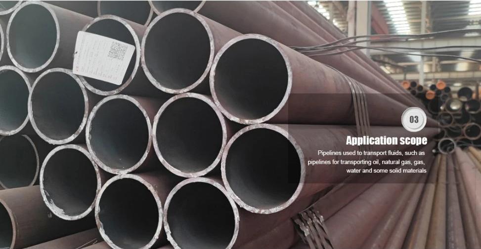 1045 1020 Hydraulic Cylinder Pipe High Standard Precision Seamless Round Carbon Steel Tube Cold Drawn