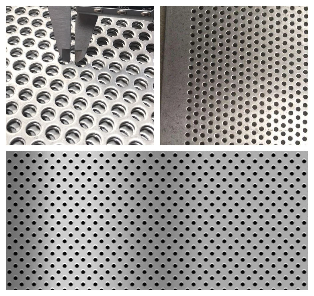 201 304 316 Round Hole Perforated Stainless Steel Filter
