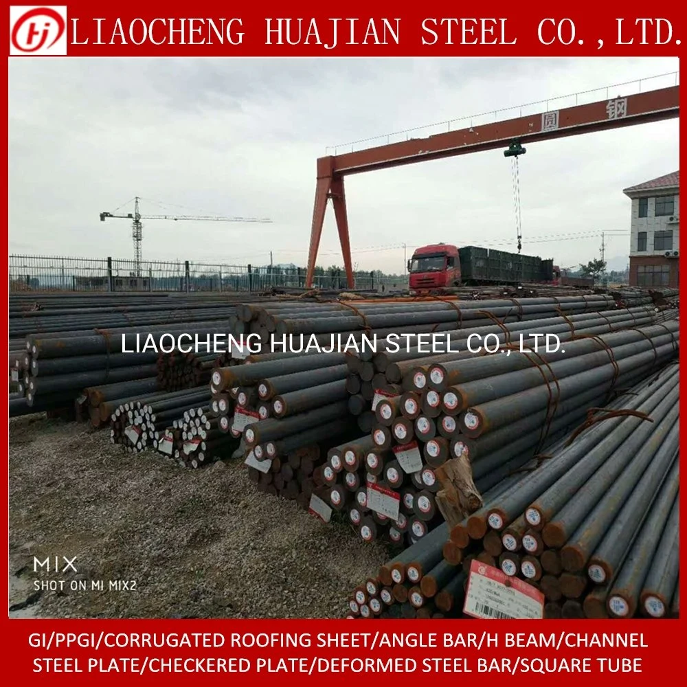 1045, Q235B, Q355b, 40cr Mild Steel 16mm Dia Round Bar of China Manufacture