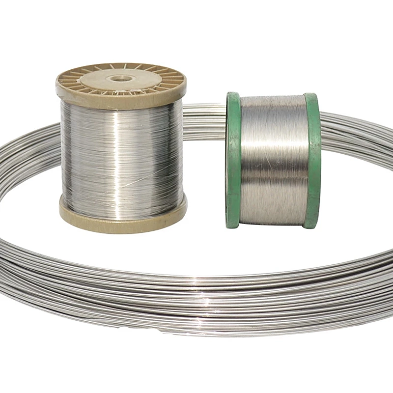 Hot Sale 304 316 Bright Ultra Fine Stainless Steel Microwire Manufacturer Price Special Textile Soft Round Wire Flexible Stainless Steel Microfilament