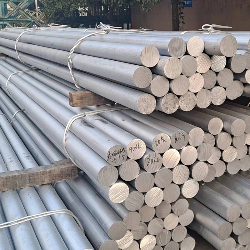 6061 Solid Aluminum Rod Cutting 6061t651 Large Diameter Aluminum Rod Alloy Round Rod Processing Spot