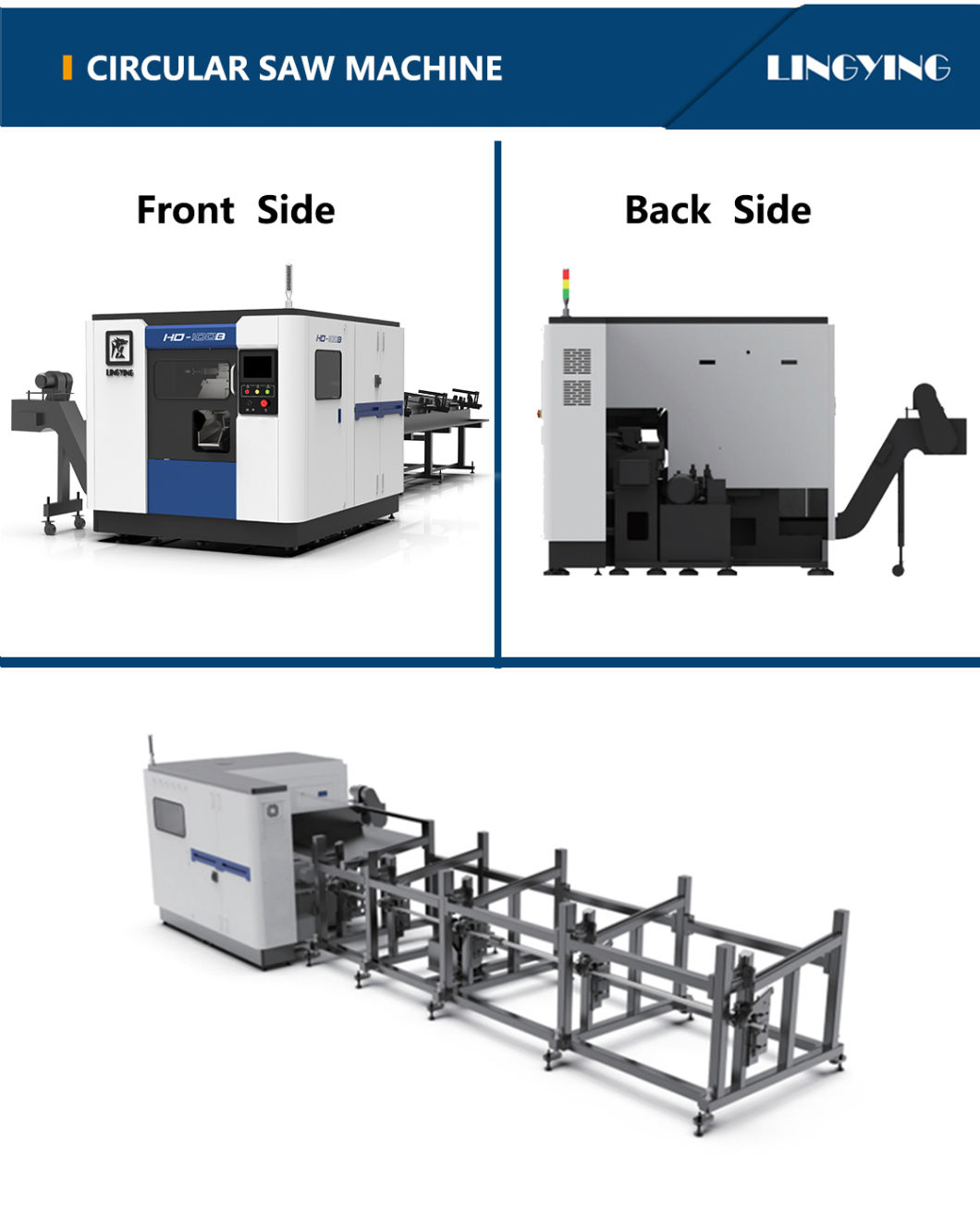 Automatic CNC Cutting Machine, Precision Metal Cutting Circular Saw Blade Knife Cutting Machine, Circular Saw Machine