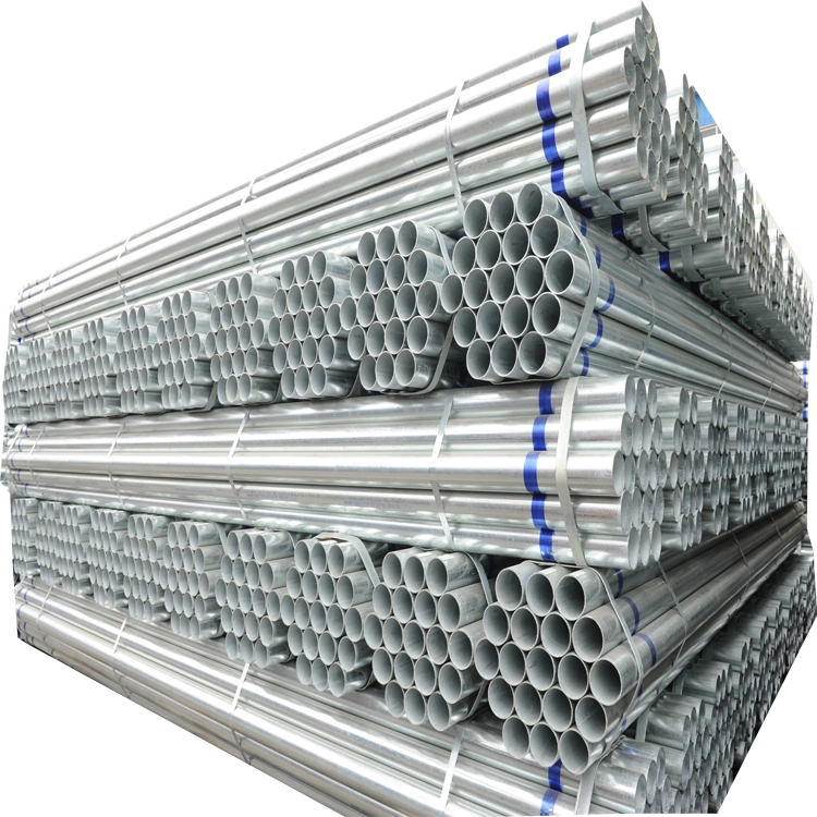 Carbon ERW Steel Pipe Hollow Section Galvanized/Welded/Black/Seamless/Stainless Round Tube/Pipe for Scaffolding